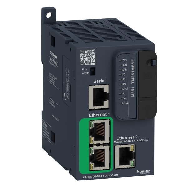 SCHNEIDER ELECTRIC - SPS-Steuerung, Modicon M251, 2x Ethernet, Modbus, 24 VDC