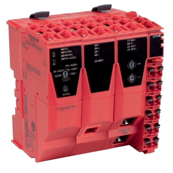 SCHNEIDER ELECTRIC - Sicherheits-SPS-Steuerung, Modicon TM5, Sercos III, PLe/Kat4/SIL3, bis 20 Module