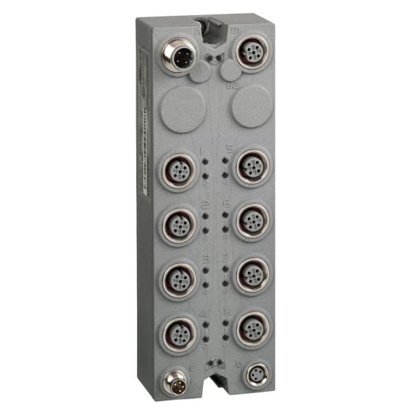 SCHNEIDER ELECTRIC - Erweiterungsblock, TM7, IP67, 16 DE, 24V DC, M12-Steckverbinder