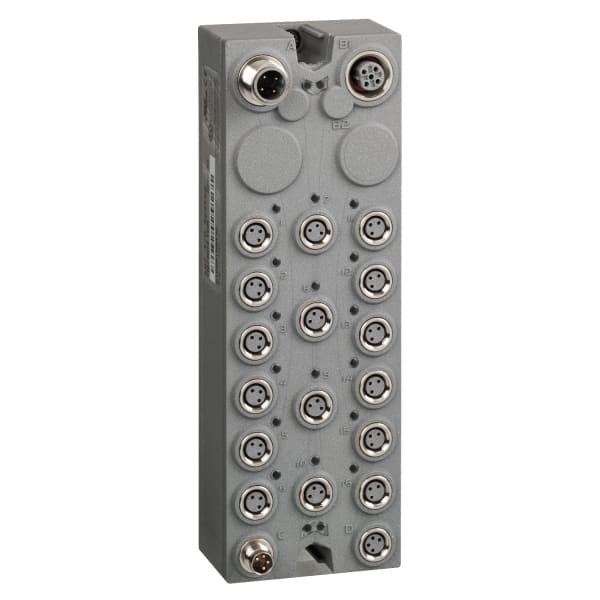SCHNEIDER ELECTRIC - Erweiterungsblock, TM7, IP67, 16 DE/DA, 24V DC, 0,5A, M8-Steckverbinder
