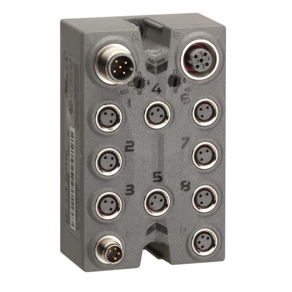 SCHNEIDER ELECTRIC - CANopen-Schnittstellenblock, IP67, 8 E/A, M8