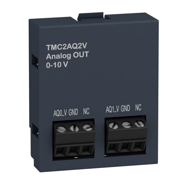 SCHNEIDER ELECTRIC - M221 E/A Erweiterung, 2A analog, Spannung, Auflösung 12 Bit, Schraub