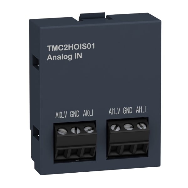 SCHNEIDER ELECTRIC - M221 Applikation Hebetechnik, 2E analog, Spannung/Strom, Auflösung 12 Bit, Schraub