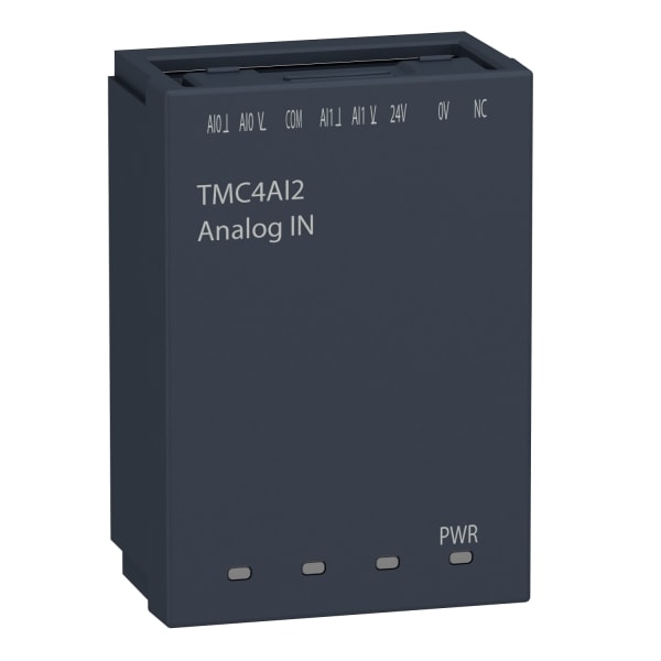 SCHNEIDER ELECTRIC - M241, E/A Erweiterung, 2E analog, Spannung/Strom, Auflösung 12 Bit, Schraub