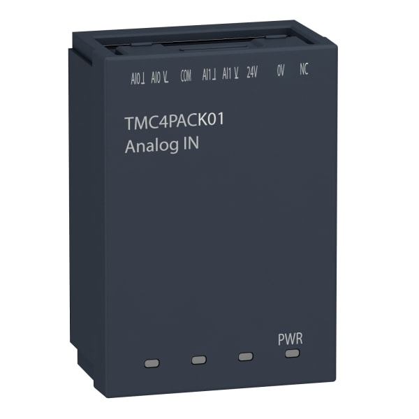 SCHNEIDER ELECTRIC - M241, Applikation Verpackungst, 2E Analog, Spannung/Strom, Aufl. 16 Bit, Schraub