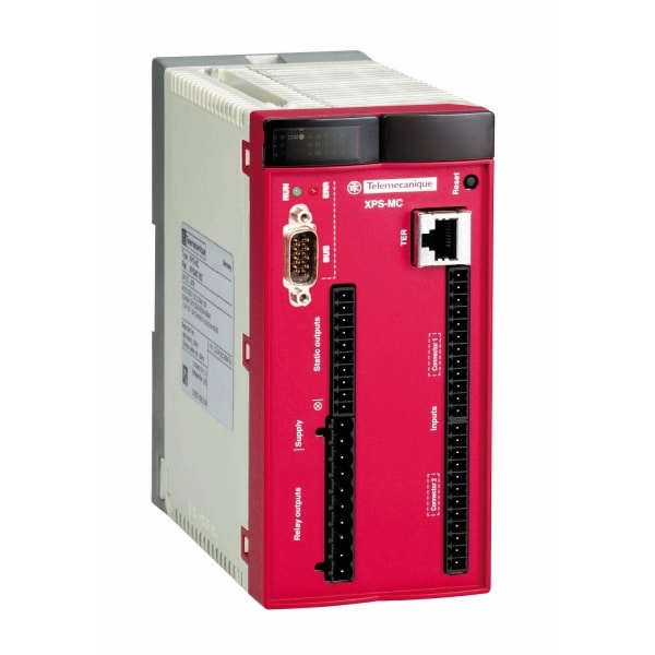 SCHNEIDER ELECTRIC - Kompakter Sicherheitscontroller, 16 Eingänge, 8 Ausgänge, Modbus, CANopen