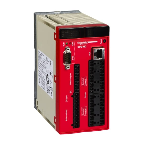 SCHNEIDER ELECTRIC - Kompakter Sicherheitscontroller, 32 Eingänge, 8 Ausgänge, Modbus, CANopen