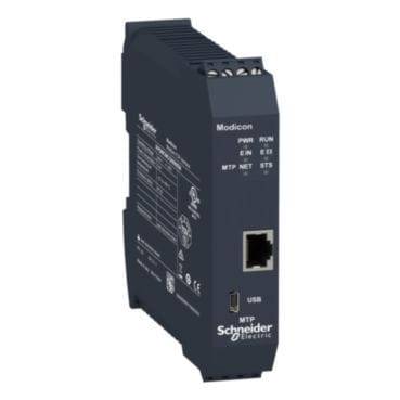 SCHNEIDER ELECTRIC - Feldbusmodul Modbus TCP, 1x RJ45, Modicon Sicherheitscontroller XPSMCM, Schraub