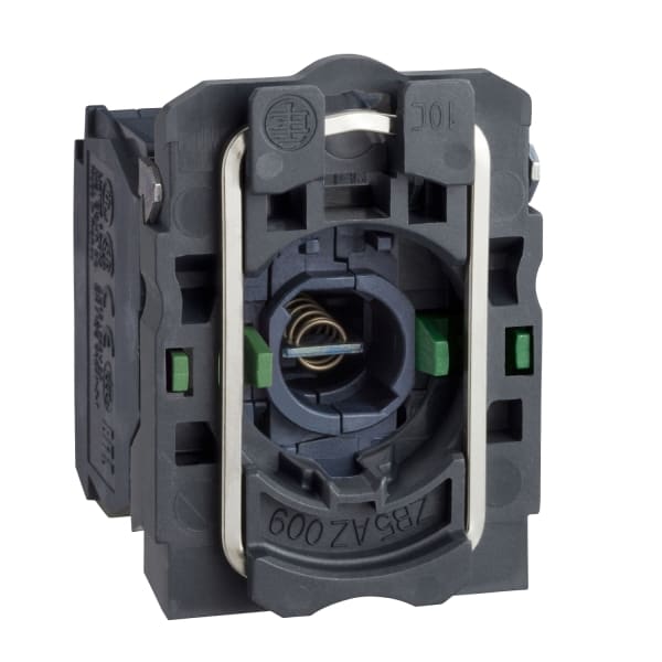 SCHNEIDER ELECTRIC - Lampenfassung+Befestigungsflansch, XB5, Kunststoff, weiß, Lampe BA9s, 2S, 250V
