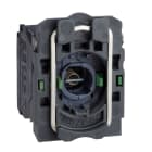 SCHNEIDER ELECTRIC - Lampenfassung+Befestigungsflansch, XB5, Kunststoff, weiß, Lampe BA9s, 2S, 250V