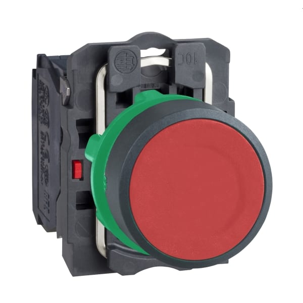 SCHNEIDER ELECTRIC - Drucktaster, Harmony XB5, Kunststoff, rot, unbeschriftet, 22mm, tastend, 1Ö