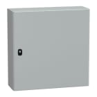 SAREL - Spacial S3D Volltür ohne Montageplatte H600xB600xT200.IP66 IK10 RAL7035.