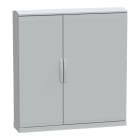 SAREL - Polyestergehäuse bodenst. Vers.PLAZT m. offen.Sockel+Abdeck. 1250x1250x320 IP44