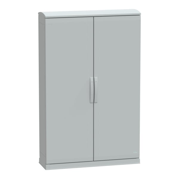 SAREL - Polyestergehäuse bodenst. Vers.PLAZT m. offen.Sockel+Abdeck. 1500x1000x320 IP44