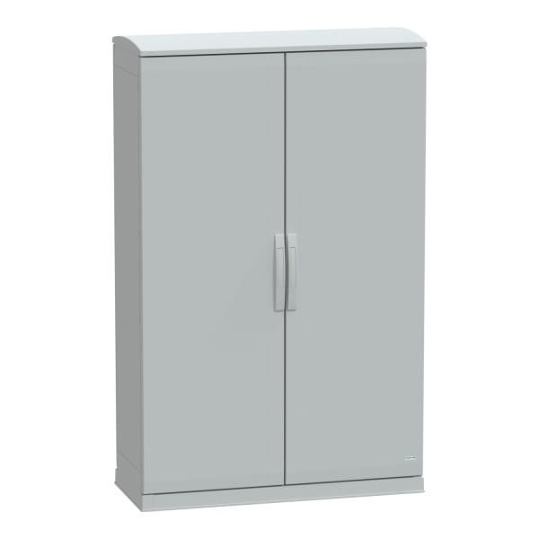 SAREL - Polyestergehäuse bodenst. Vers.PLAZT m. offen.Sockel+Abdeck. 1500x1000x420 IP44