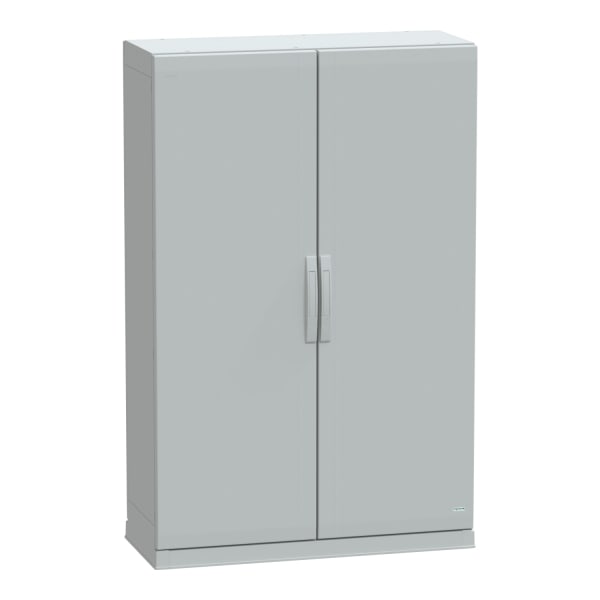 SAREL - Polyestergehäuse, PLAZ m. Sockelrahmen, offener Boden, 1500x1000x420 IP54
