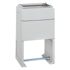 SAREL - Polyester-Sockel 900 mm,teilweise verborgen,f. Vers.PLAZ o. PLAZT B500xT320 mm