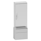 SAREL - Glasfaserverstärkter Poly.-Sockel f. Geh. PLAZ(T)123 Frontöff. IP44-IK10 RAL7035