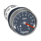SCHNEIDER ELECTRIC - Timer, Zeitrelais für Fronteinbau, XB5, Kstst, 22mm, 0,5s bis 10s, 24VDC