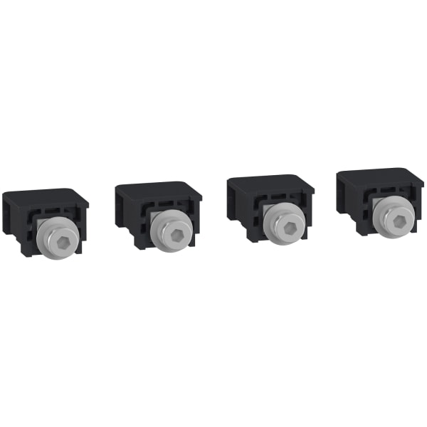 SCHNEIDER ELECTRIC - Schraub-Klemmen mit M6 Muttern und Schrauben bis 160A (4 Stk.) für ComPact NSXm