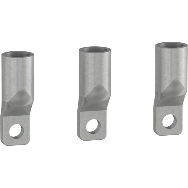 SCHNEIDER ELECTRIC - 3 Gecrimpte Kabelschuhe für Al-Kabel 95 mm² (starr), ComPacT NSXm
