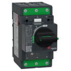 SCHNEIDER ELECTRIC - Motorschutzschalter mag. - TeSys GV4 - 12,5A 3P 50kA - EvLink - Drehantrieb