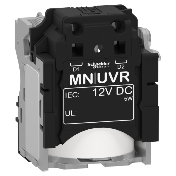 SCHNEIDER ELECTRIC - Unterspannungsauslöser 12V DC für Leistungsschalter ComPact NSX100-630
