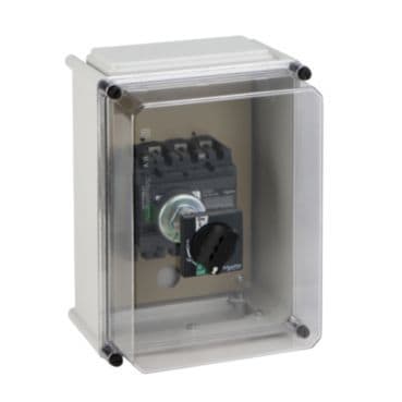 SCHNEIDER ELECTRIC - Isoliertes Gehäuse + Standard-Drehgriff außen