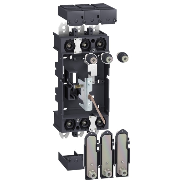 SCHNEIDER ELECTRIC - 3P VigiComPact Einsteckplattensatz, ComPact NSX400/630