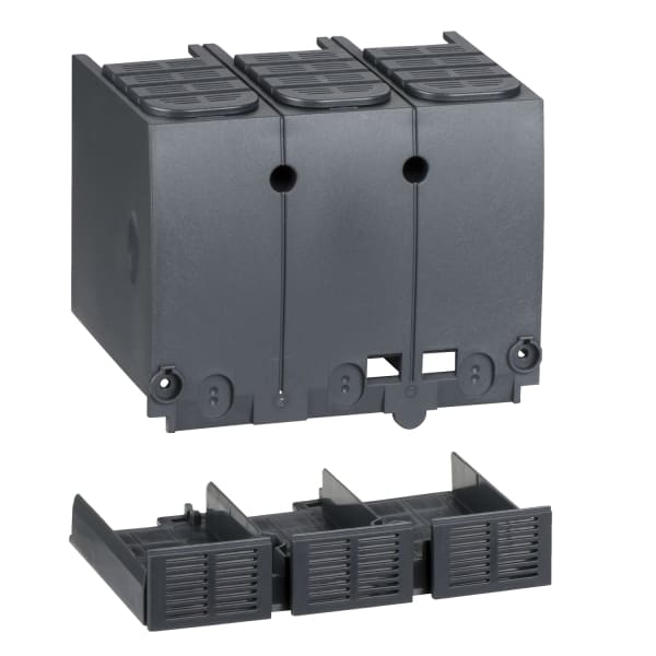 SCHNEIDER ELECTRIC - 3P Klemmenabdeckungen für seriellen Anschluss, ComPacT NSX100/160/250 DC