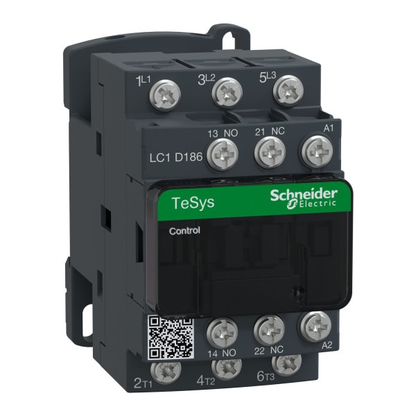 SCHNEIDER ELECTRIC - Leistungsschütz, 3p+1S+1Ö, 7,5kW/400V/AC3, 18A, Spule 230V 50/60Hz