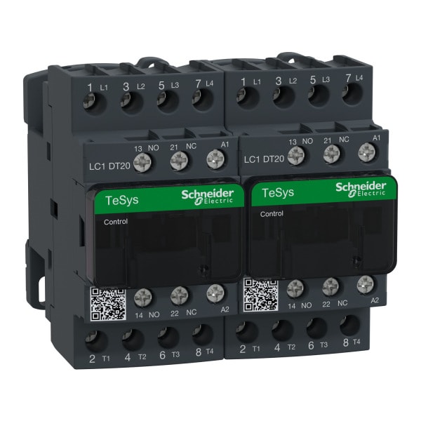SCHNEIDER ELECTRIC - Wendeschützkombination, 4p, 20A/AC1, Spule 230V 50/60Hz