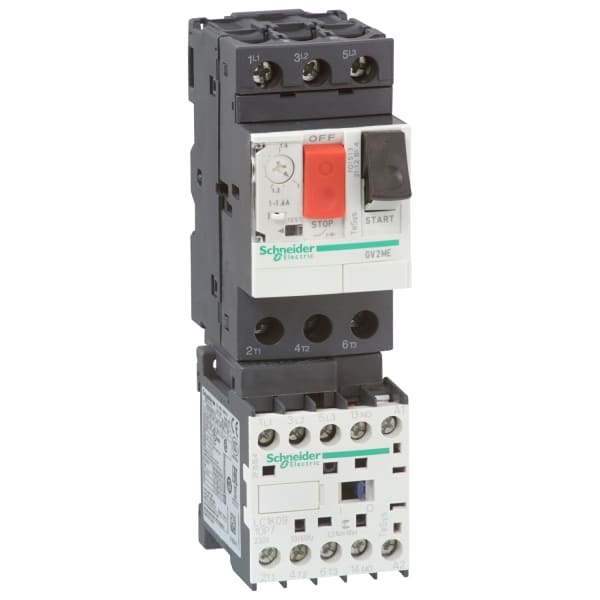 SCHNEIDER ELECTRIC - Direktstarter, 2,2kW/400V/AC3, 24V DC, 1 Drehrichtung