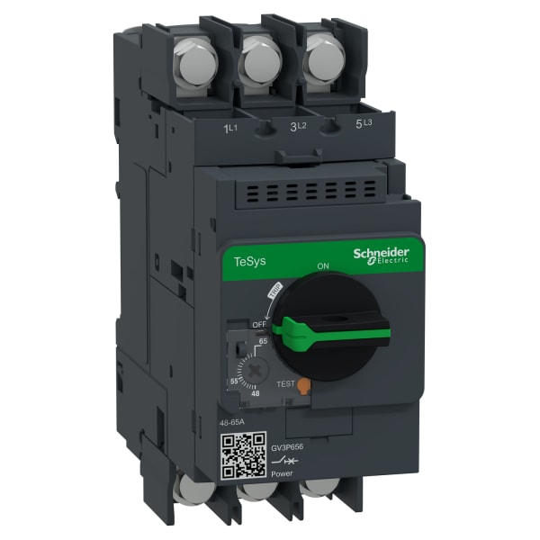 SCHNEIDER ELECTRIC - Motorschutzschalter, 3p, 48-65A TH.MAG. RING