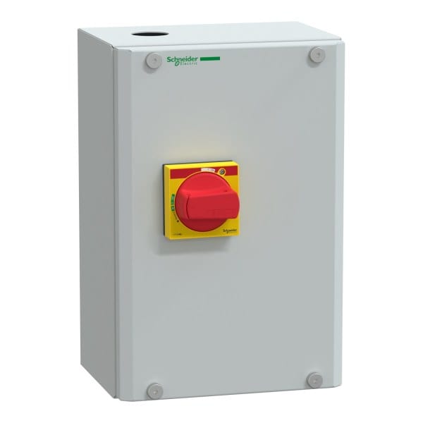 SCHNEIDER ELECTRIC - TeSys GV3 - Gehäuse für TeSys GV3P/L - roter Griff - IP65