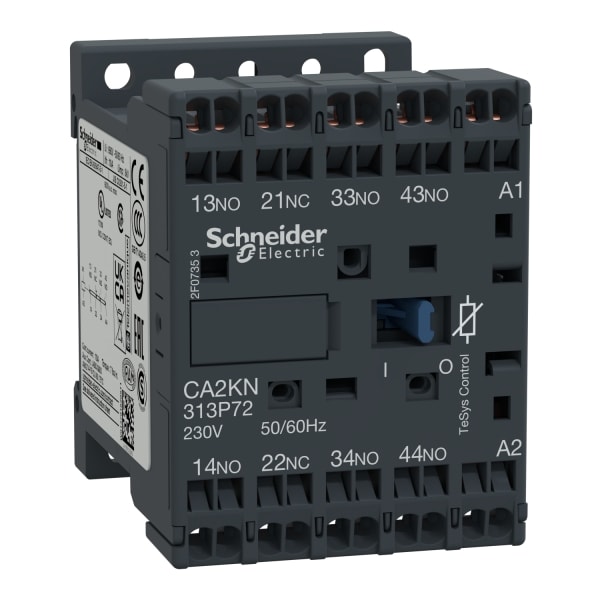 SCHNEIDER ELECTRIC - Hilfsschütz, 3S+1Ö, 230V 50/60Hz, mit Schutzbeschaltung