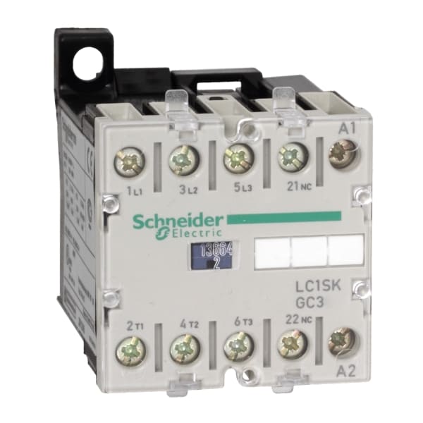 SCHNEIDER ELECTRIC - Installationsschütz, 3p+1S, 4kW/400V/AC3, Spule 230V 50/60Hz