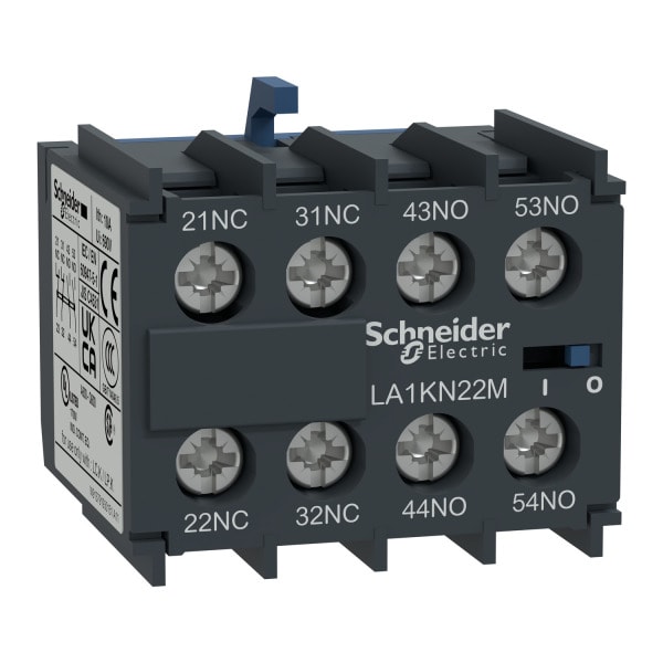 SCHNEIDER ELECTRIC - Hilfsschalterblock, 2S+2Ö, Schraubklemmen