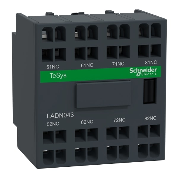 SCHNEIDER ELECTRIC - Hilfsschalterblock, 4Ö, Federzuganschluss