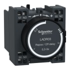 SCHNEIDER ELECTRIC - Zeitblock, rückfallverzögert, 0,10-3,00s, Federzuganschluss