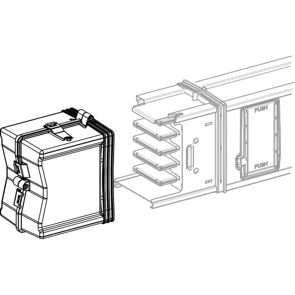 SCHNEIDER ELECTRIC - KSA Ersatzteil, Endabdeckung Bauform 2 (KSA500-KSA1000)