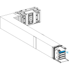 SCHNEIDER ELECTRIC - KSA1000, Winkel hochkant links, A fix, B variabel, B Brandschott