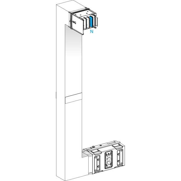 SCHNEIDER ELECTRIC - KSA630, Mehrfachw, hochk-fl, PE innen, hor. li, A fix, B var, C fix, B Brandsch
