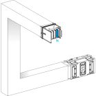 SCHNEIDER ELECTRIC - KSA630, Mehrfachwinkel, hochkant-flach, PE innen, hor. li., A, B & C var.