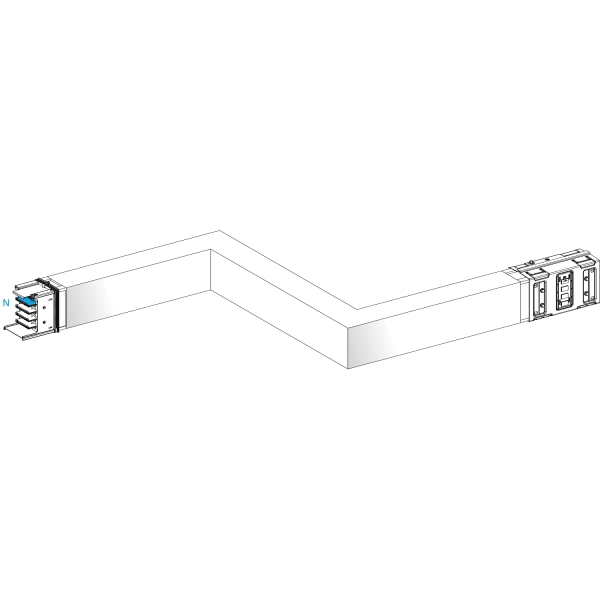 SCHNEIDER ELECTRIC - KSA630, Z-Element, hochkant rechts-links, Schenkel A, B & C variabel