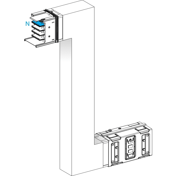 SCHNEIDER ELECTRIC - KSA1000, Z-Element, PE innen, PE außen, A fix, B variabel, C fix