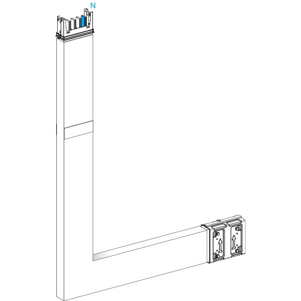 SCHNEIDER ELECTRIC - CANALIS ML-ELBOW 400A ANSCHLUSS MIT BRANDGEHÄUSE