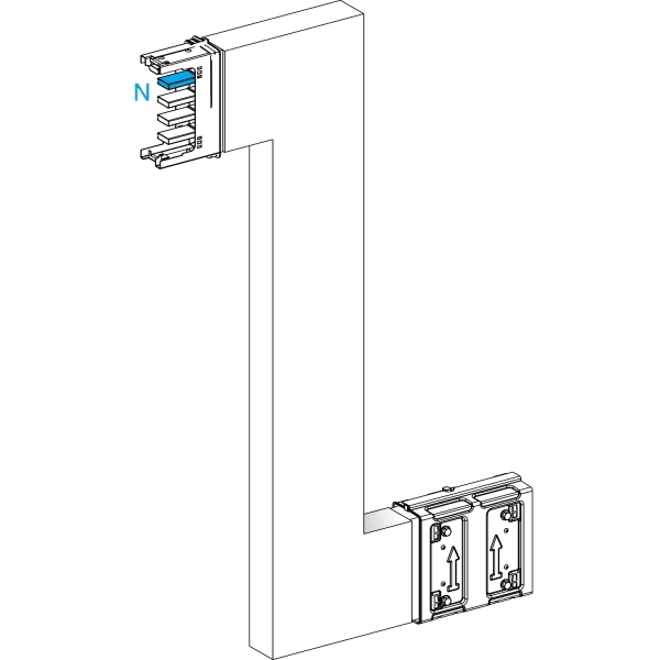 SCHNEIDER ELECTRIC - KSA250, Z-Element, PE innen, PE außen, A fix, B variabel, C fix