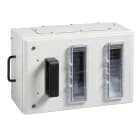 SCHNEIDER ELECTRIC - KS Abgangskasten,160A, leer, 3L+PEN, 24 Teilungeinheiten