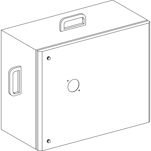SCHNEIDER ELECTRIC - KS Abgangskasten,250A, leer, 3L+PEN für 3p. Compact NSX und Meßgerät